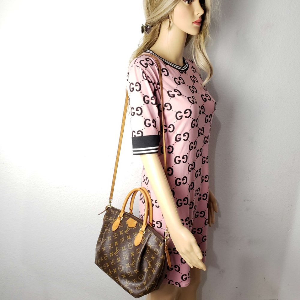 100% Authentic Louis Vuitton Turenne PM Monogram Tote Bag #0895 - Picture 16 of 16